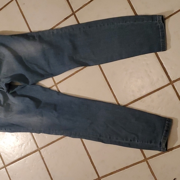 Liz Lange Maternity Jeans Womens Size S Jeggings Distressed Denim - Picture 7 of 12